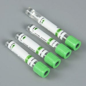 Vacuum blood vessel heparin lithium gel tube