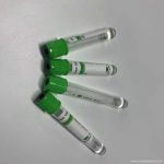 Vacuum heparin lithium gel for blood vessel collection