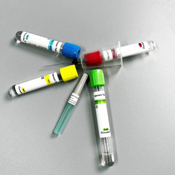 Vacuum tube pen type disposable blood sampling needle