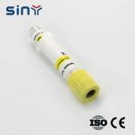 Yellow Cap Blood Collection Tube