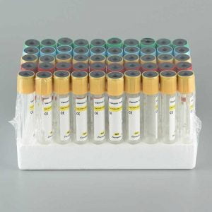 Yellow Cap Coagulant Disposable Blood Collection Vessel