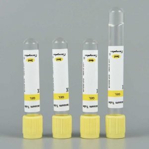 Yellow Cap Coagulant Disposable Blood Collection Vessel