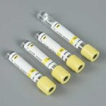Yellow Cap Coagulant Disposable Blood Collection Vessel