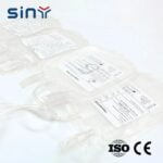 100 500ml Dispsable Blood Collection Bag Quadruple 1