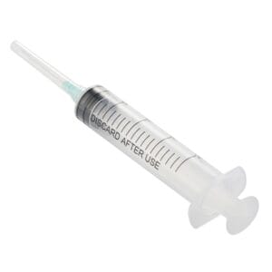 2 Parts Disposable Syringe With Needle