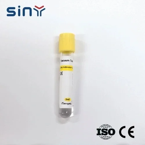2ml Disposable Vacuum Blood Collection Tube SST Tube