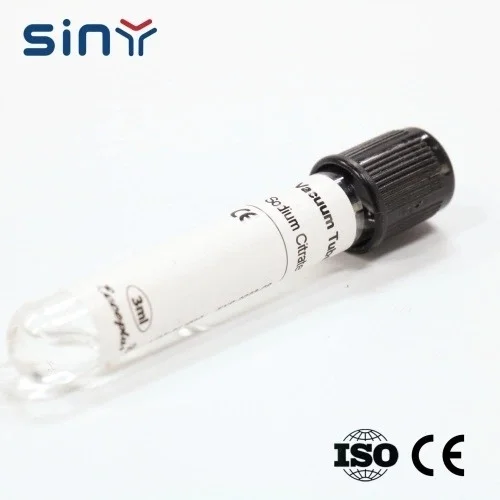 3ml vacutainer blood collection 3.8% sodium citrate tube2