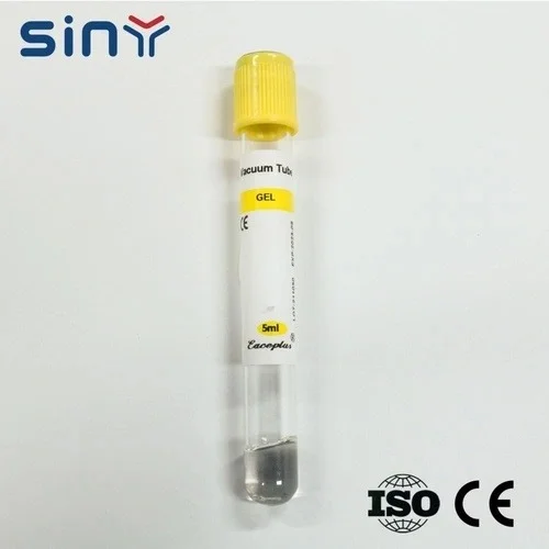 5ml Yellow Cap Blood Collection Tubes with Gel