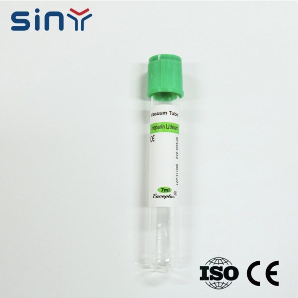 7ml Lithium Heparin Tube for Blood Collection