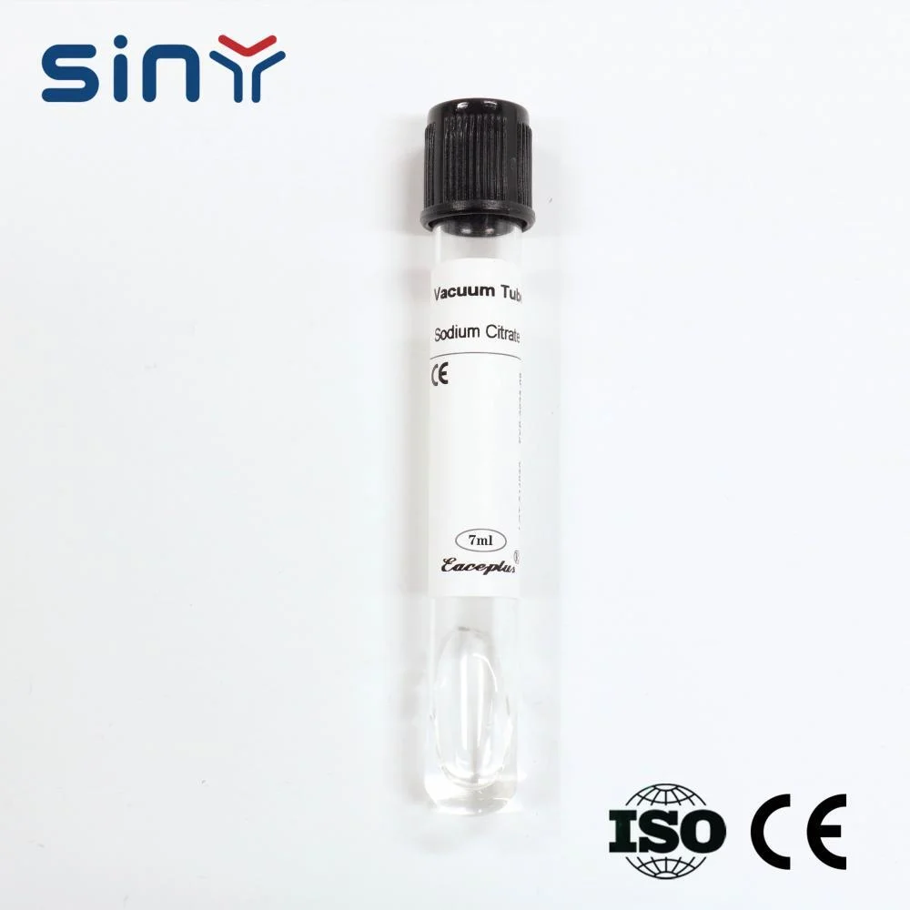 7ml vaccum blood tube with 3.8% sodium citrate