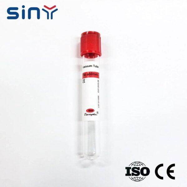 8ml No Additive Vaccum Blood collection tube
