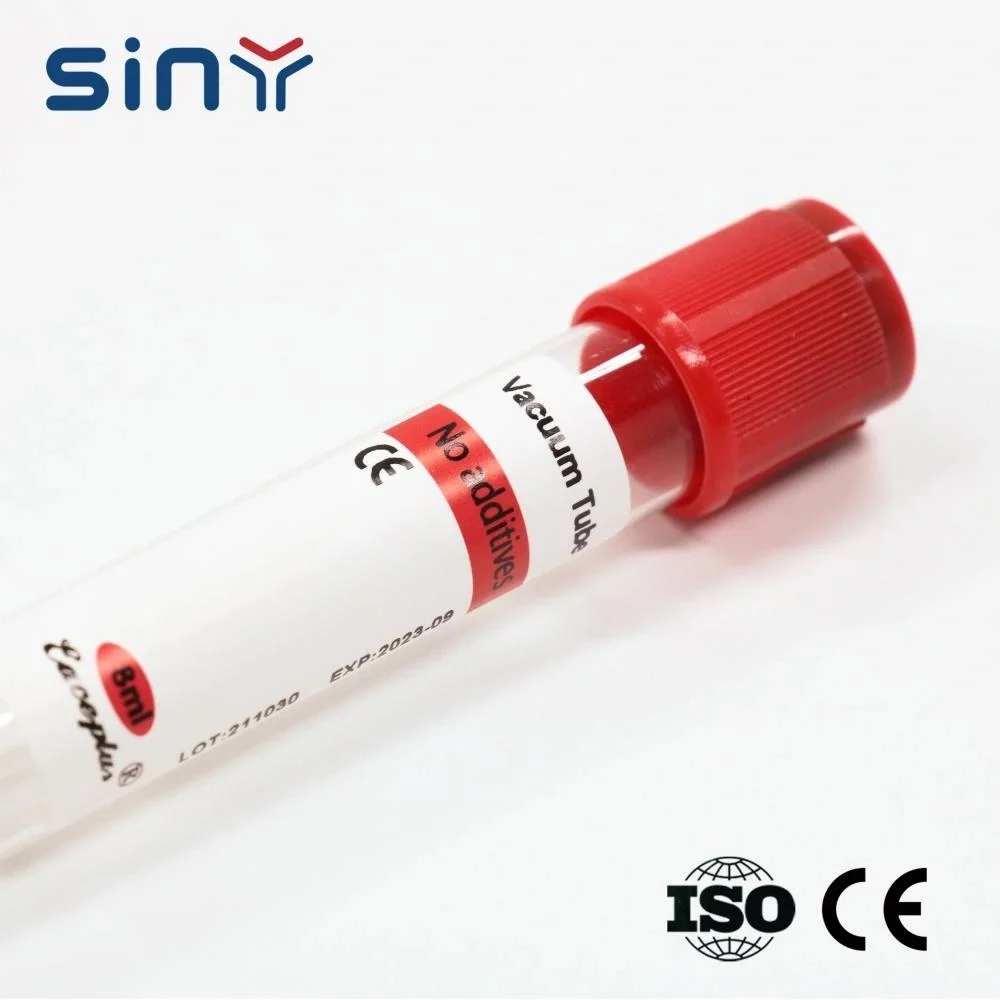 8ml No Additive Vaccum Blood collection tube