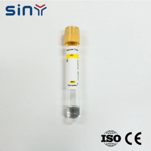 8ml Yellow Cap Blood Collection Tube with Gel