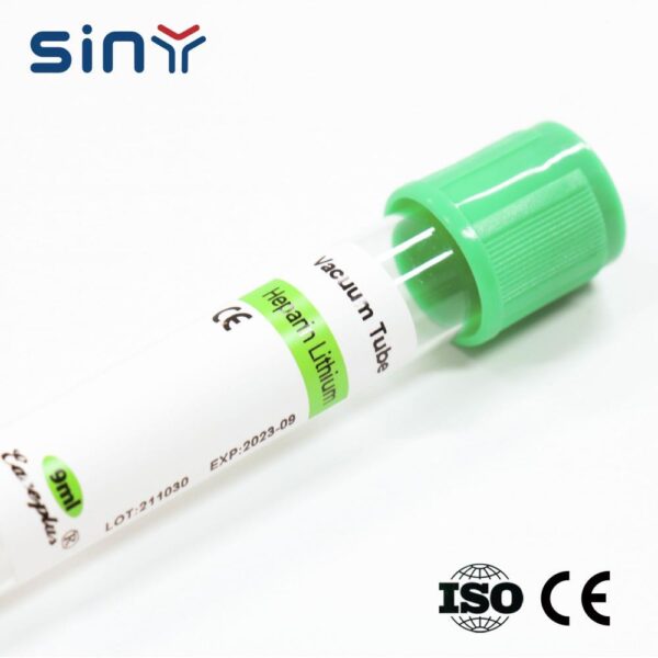 9ml Lithium Heparin Tube for Blood Collection 1 1
