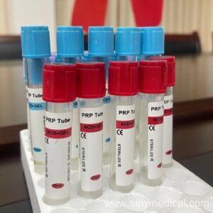 ACD vacuum collector with medical PrP tube