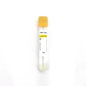 Custom cap PrP tube disposable medical supplies