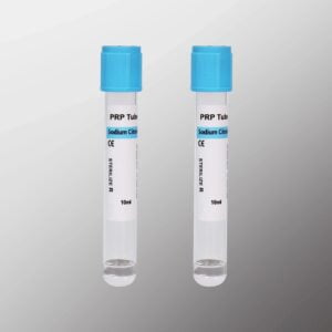 Custom cap PrP tube disposable medical supplies