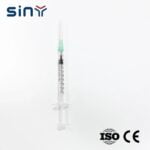 Disposable 1ml Sterile Luer Slip Injection Syringe 2