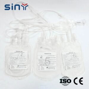 Disposable CPDA 1 Triple blood bag with CE ISO 3