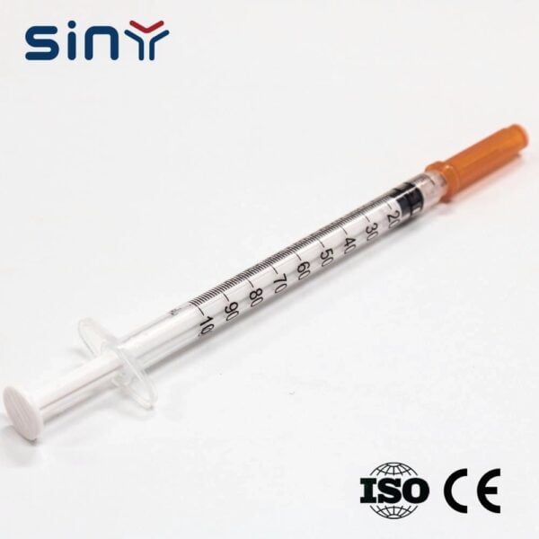 Disposable Insulin Syringe Medical Use 2
