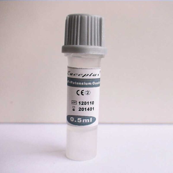Disposable Plastic 0.5-1ml Micro Blood Collection Tube