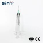 Disposable Syringe with Needle 3 Parts 1