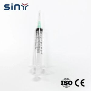 Disposable Syringe with Needle 3 Parts 3