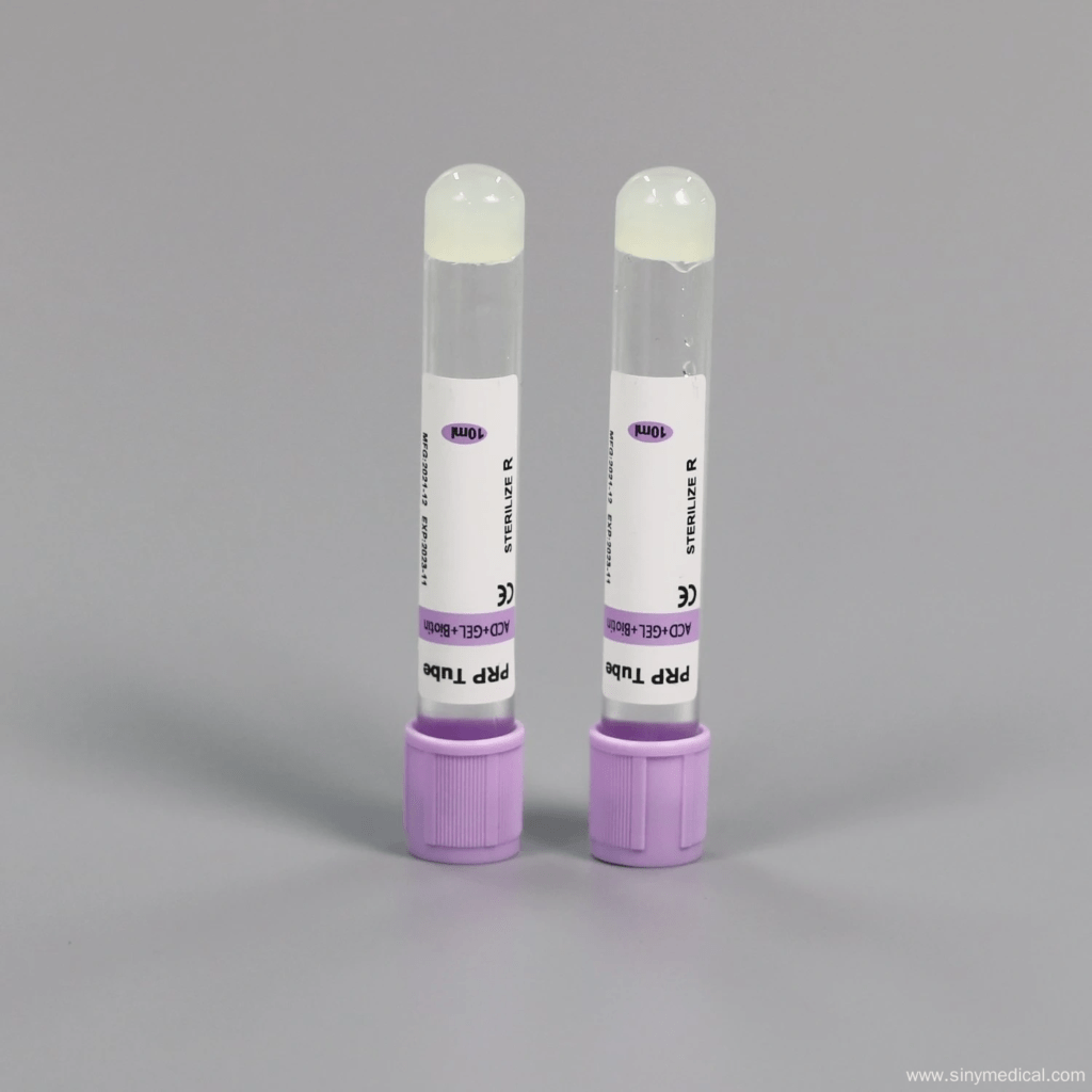 Disposable medical sodium citrate gel Prp tube Disposable medical sodium citrate gel Prp tube