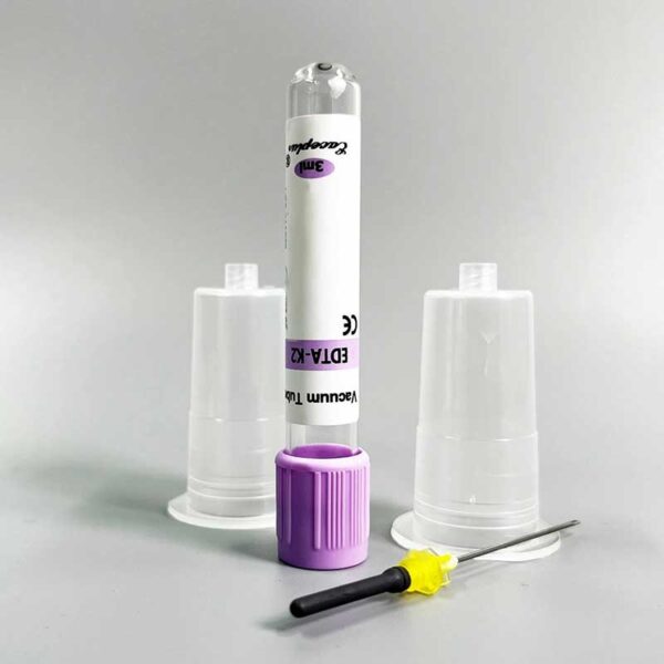 Ethylene oxide sterilized blood collection needle