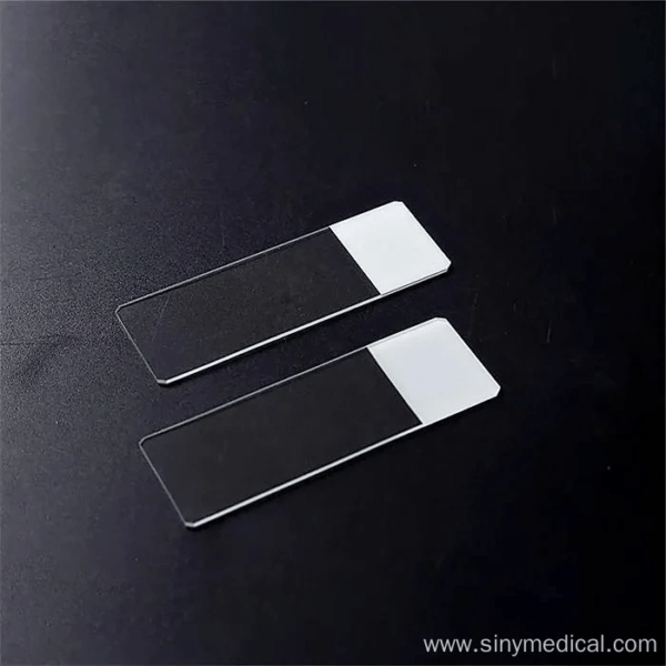 Durable Microscope Glass Slides with Frosted End Siny Medical
