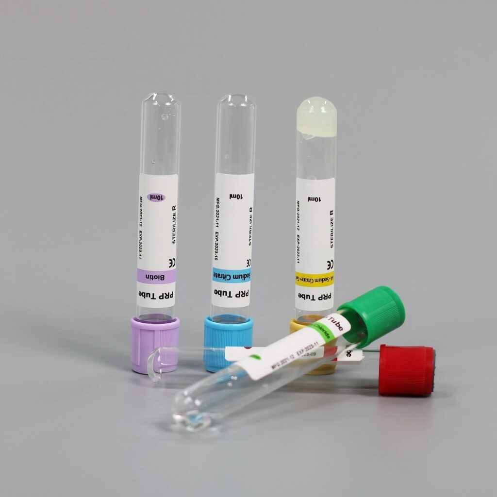 Glass Pet Disposable Vacuum Blood Collection Prp Tube Glass Pet Disposable Vacuum Blood Collection Prp Tube