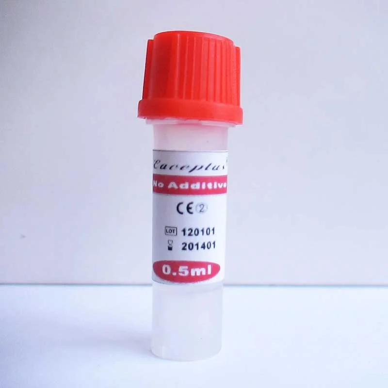 ISO disposable heparinized blood collection micro capillary