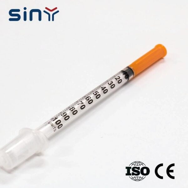 Insulin Syringe 1ml Disposable Medical Sterile