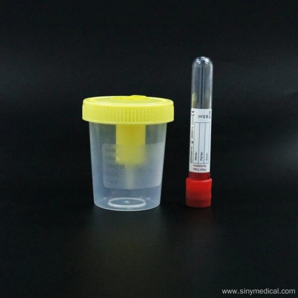 Medical Supplies Urine Sample Cup with collection tube 8