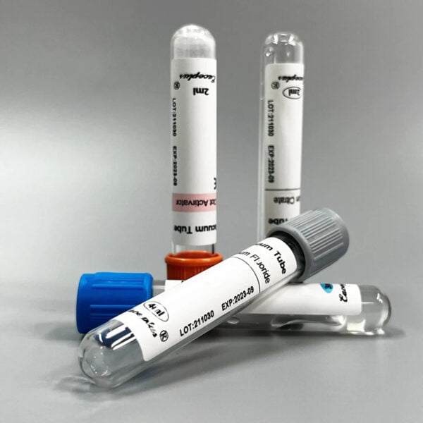 Medical vacuum blood collection vessel, CE ISO13485