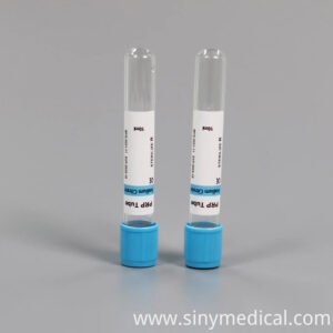 OEM glass collecting vessel hospital PrP tube