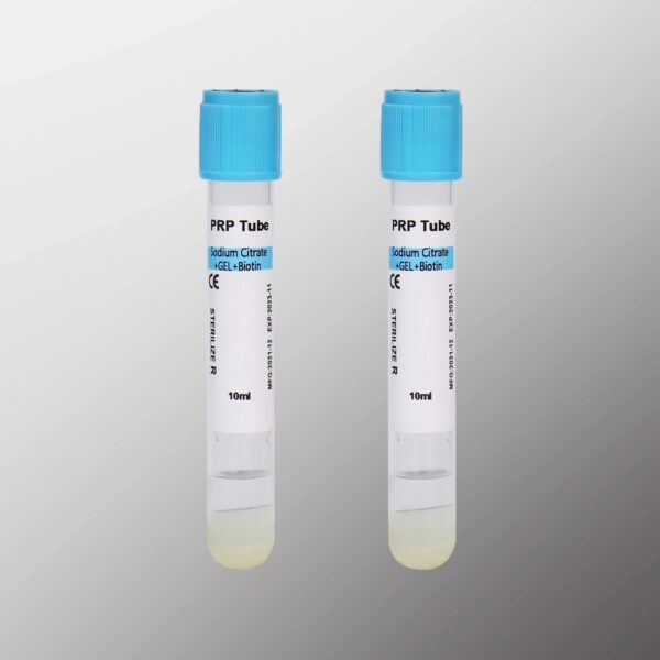 PRP tube for tendon injury specimen collection
