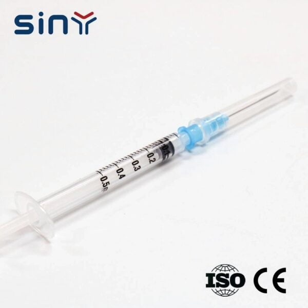 Safety Disposable Self Destructive Syringe 2 1