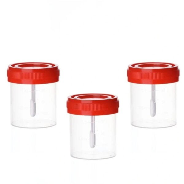 Siny Hospital Sterile Plastic Disposable Stool sample cup 3
