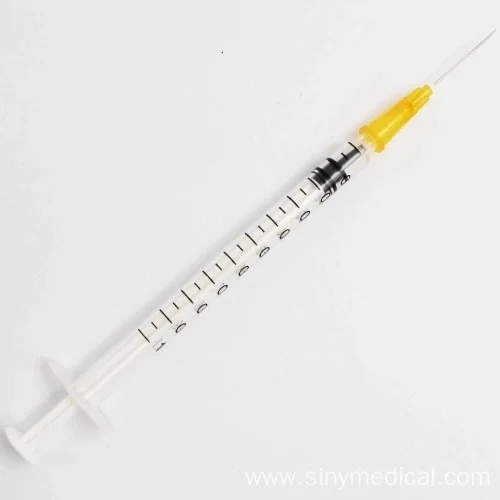 Sinymedical Disposable Medical Hypodermic Safety Syringe 1