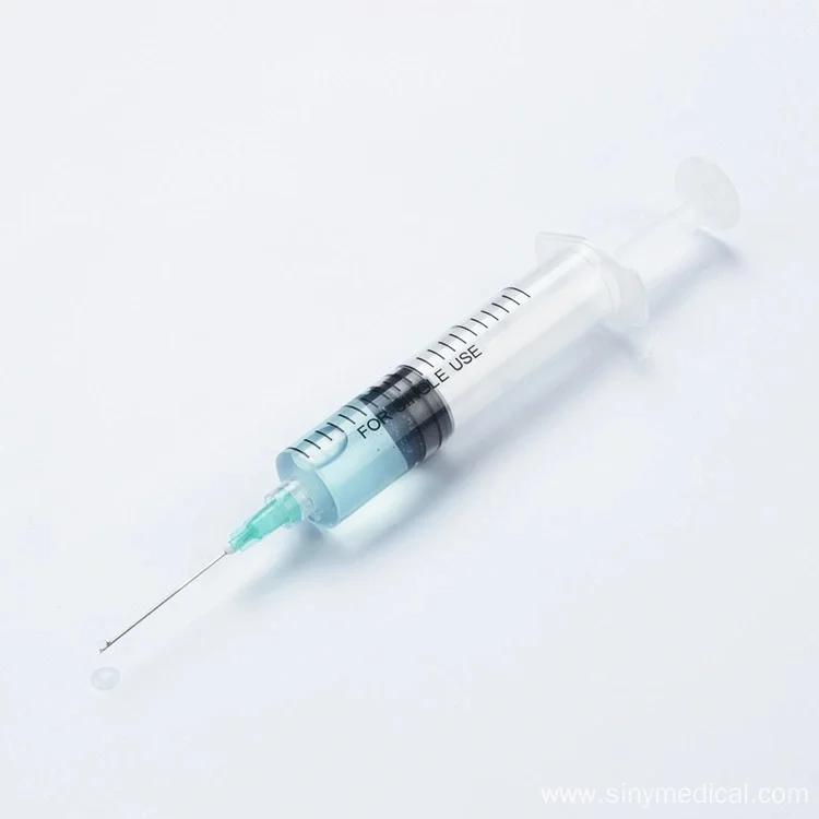 Sinymedical Disposable Medical Hypodermic Safety Syringe 2
