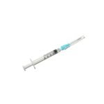 Sterile Disposable Vaccine Syringe 0.5ml 1ml with Needle 1