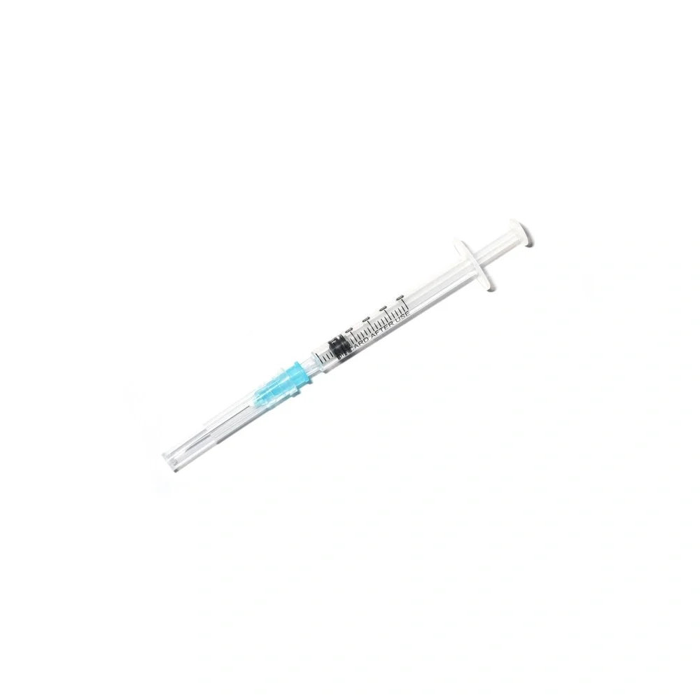 Sterile Disposable Vaccine Syringe 0.5ml 1ml with Needle 2