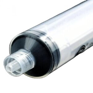 Sterilized Plastic Disposable Luer Lock Syringe with Needle 2