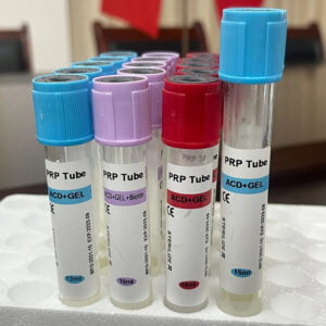 Vacuum blood collection glass PrP vessel 10ml