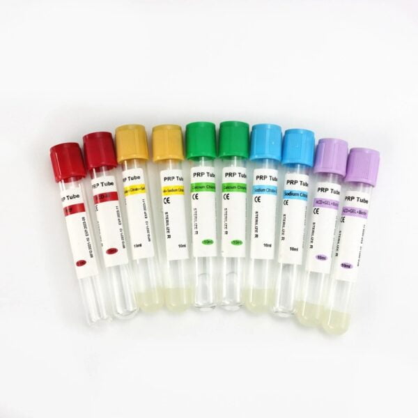 Vacuum blood collection glass PrP vessel 10ml