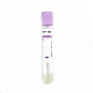 Vacuum blood collection glass PrP vessel 10ml