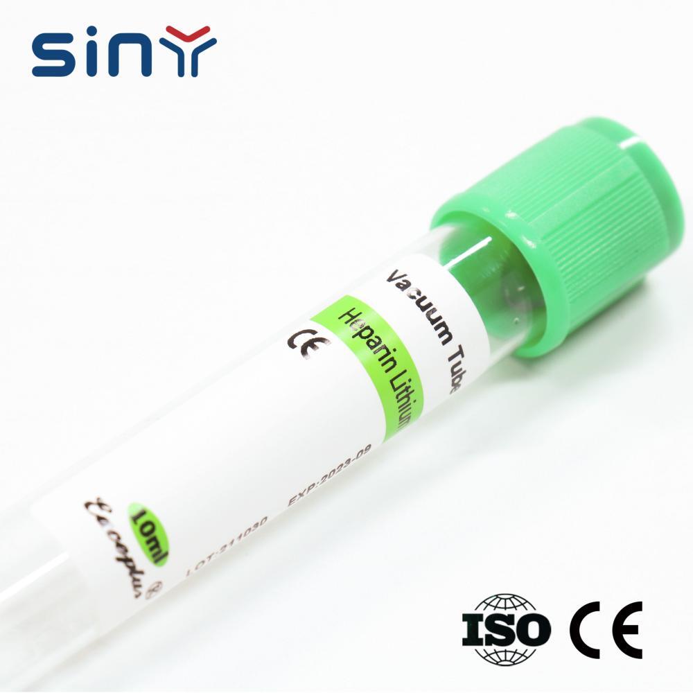 10ml Lithium Heparin Tube for Blood Collection 2
