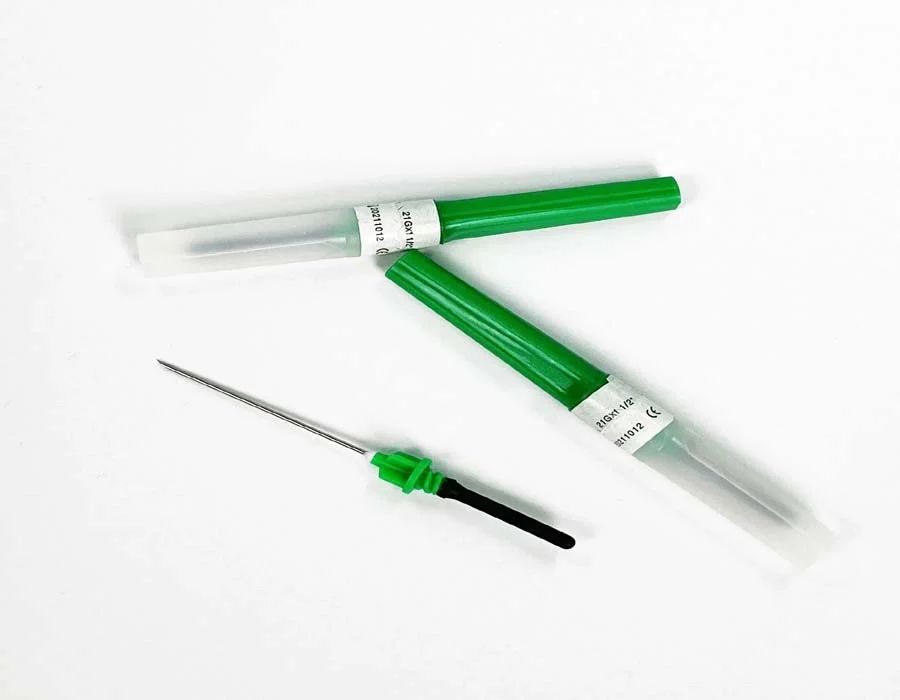 Blood collection needles