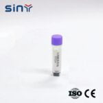 Purple Cryogenic Vial Cap 2D Cryovial 2
